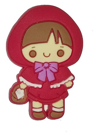 Aplique Emborrachado Chapeuzinho Vermelho Sonho E Arte
