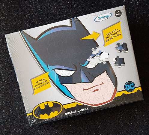 Quebra-cabeça Batman - 80 peças - Xalingo