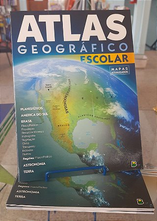 Atlas geográfico escolar - Editora Brasileitura