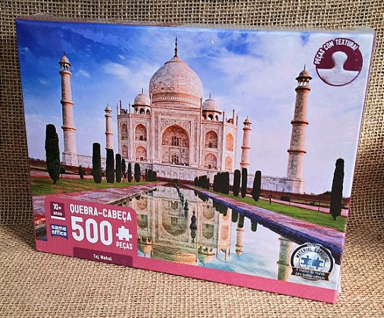 Quebra-cabeça Taj Mahal - 500 peças - Game Office