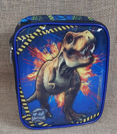 Lancheira térmica infantil Dinosaurs World T-Rex - Seanite
