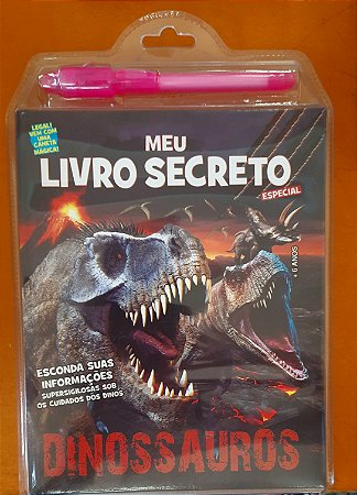 Meu livro secreto especial - Dinossauros - Editora On Line