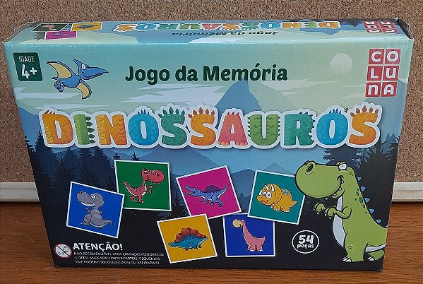 Jogo da memória -mDinossauros - Coluna