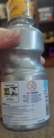 Tempera guache 250ml - prata - Giotto