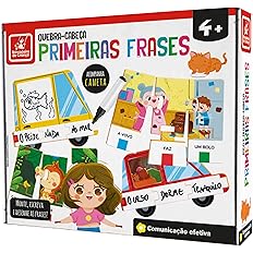 Quebra-cabeça Primeiras frases - Linha Florescer - Brincadeira de Criança