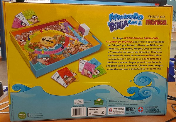 Aprendendo a Bíblia com a Turma da Mônica - Estrela - Editora 100% Cristã - Estrela