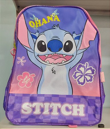 Mochila Stitch sem rodinhas - (violeta) - Luxcel