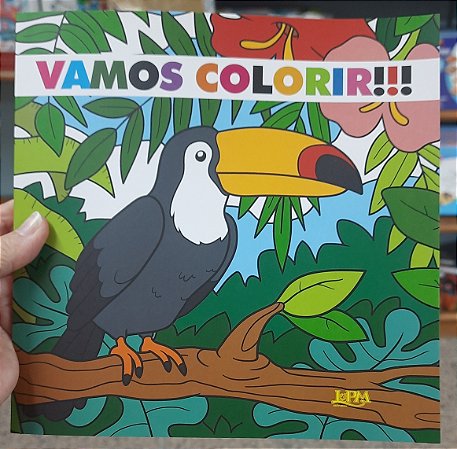 Livro de colorir - Vamos colorir!! - Editora LPM