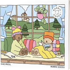 Bobbie Goods - Dias frios - Livro de colorir - Editora HarperCollins Brasil