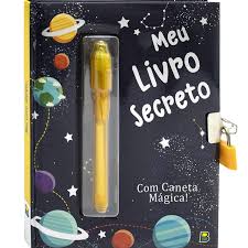 Meu livro secreto com caneta mágica - Editora Brasileitura