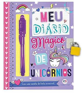 Meu diário mágico de unicórnios - Editora Ciranda Cultural