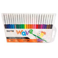 Canetinha hidrocor com 24 - Wave - Bazze