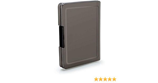 Pasta rígida em PP - 32cm x 25,2cm - fumê - Waleu