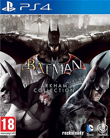 Batman: Arkham Collection Ps4 Psn Midia Digital - King Games One