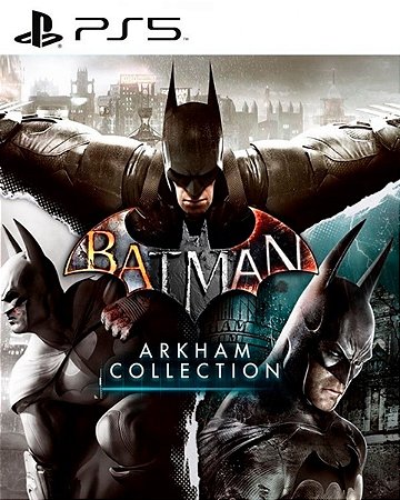 Batman: Arkham Collection Ps5 Psn Midia Digital - King Games One