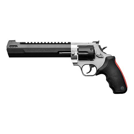 Revólver Taurus RT357H Raging Hunter - Cal .357 Mag - 7 Tiros Cano 8.3" - Dual Tone - Inox Fosco