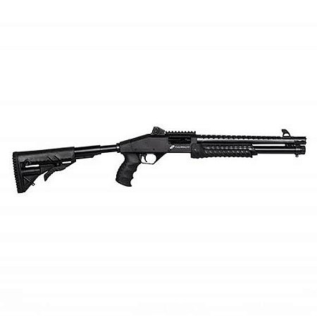 Espingarda CBC Military 3.0 Tactical 16" - Com Acessórios