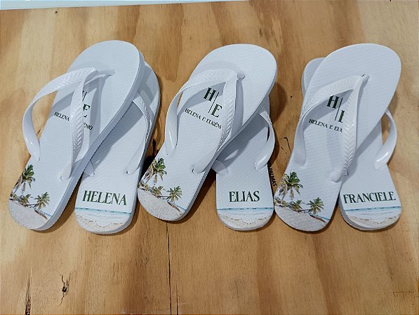 Chinelo personalizado