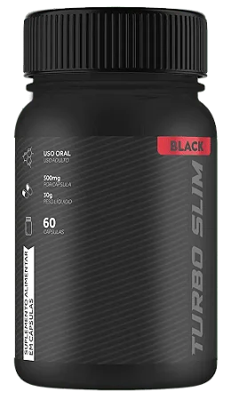 Turbo Slim Black: Emagrecimento, Apetite Controlado e Vigor Diário