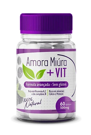 Amora Miúra + Vit: Alívio Natural e Sem Hormônios para Menopausa