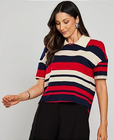 Blusa Listrada Olivia
