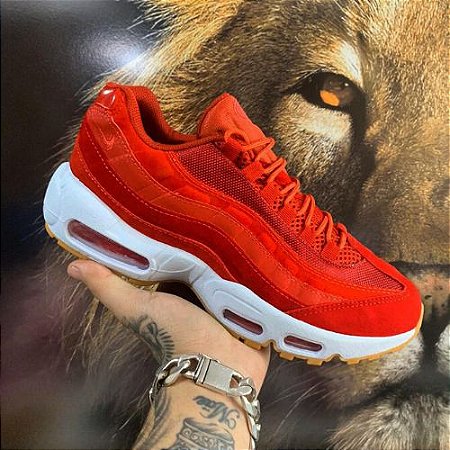 tenis da nike air max vermelho