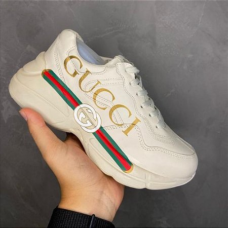 tenis tratorado gucci