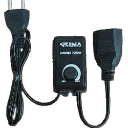 DIMMER ROTATIVO C/OFF BIVOLT 1000W COM RABICHO