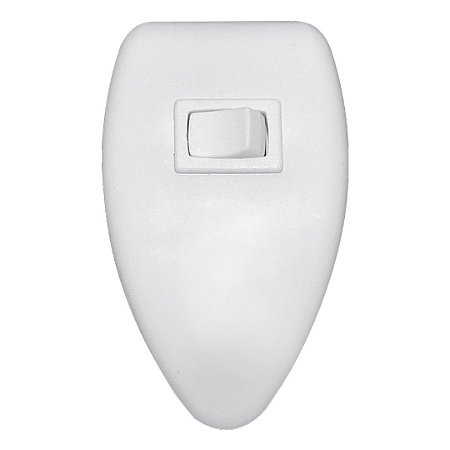 Chave Rima Bivolt para Exaustor Mouse Branco