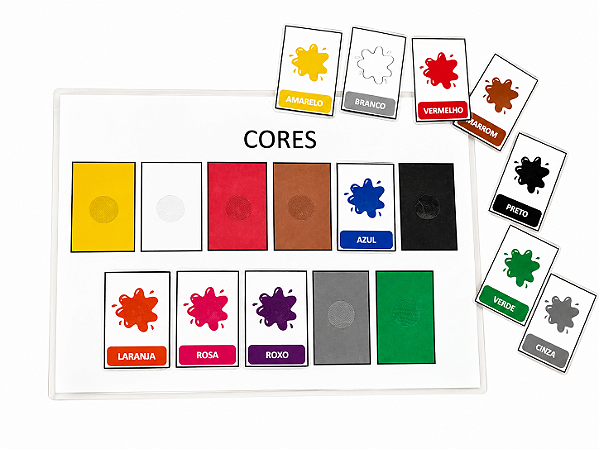 Atividade Aprendendo as cores
