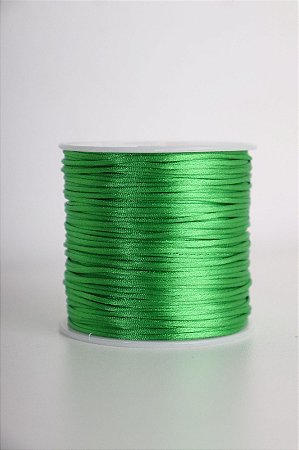 Cd001-1Mm-Cordão De Cetim Verde /117