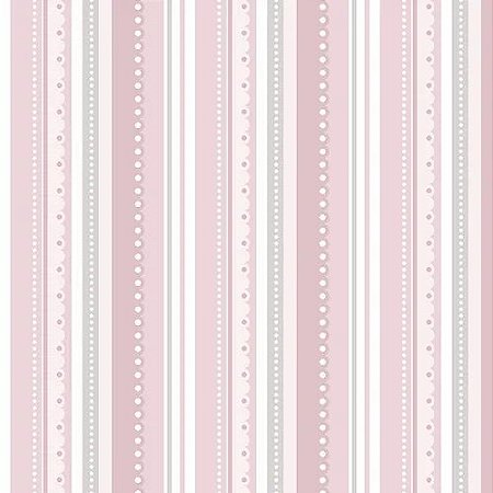 Tricoline Listrado Rosa Rt144