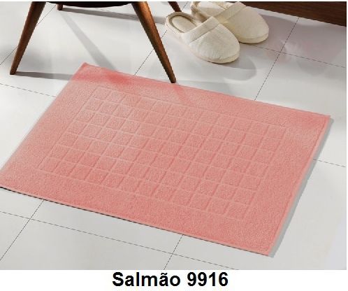 Toalha Para Piso Felpudo Royal Salmão