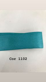 Fita De Cetim Numero 2 Progresso Cf002 Cor 1102 Verde Tiffany