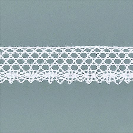 Ra016- Renda 100% Algodão Branca Cor 001