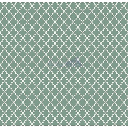 Tricoline Delicato (Verde) Cor 01 100%Algodão Tt180622
