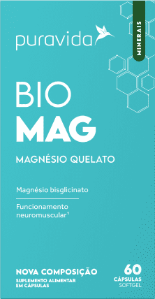 BIO MAG MAGNESIO QUELATO 60CPS PURAVIDA