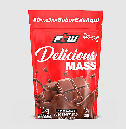 HIPERCALÓRICO DELICIOUS MASS 1,4KG CHOCOLATE
