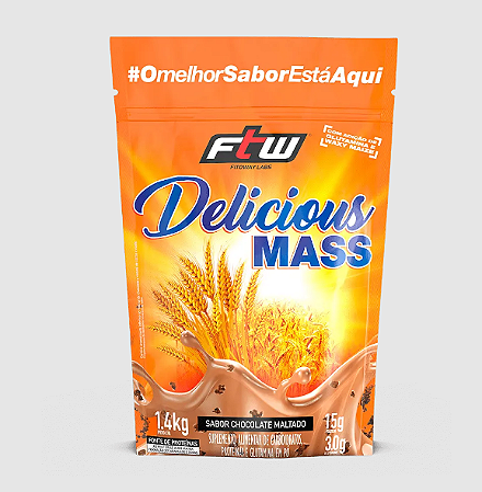 HIPERCALÓRICO DELICIOUS MASS 1,4KG CHOCOLATE MALTADO