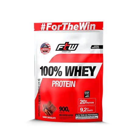 100% WHEY FTW 900GR CHOCOLATE