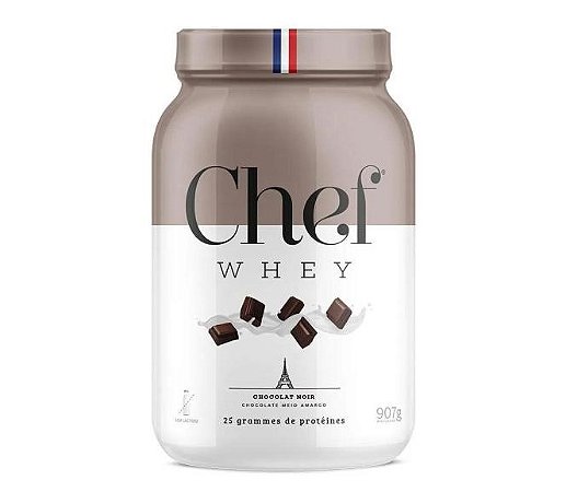 CHEF WHEY 907G  ZERO LACTOSE - MOUSSE CHOCOLATE