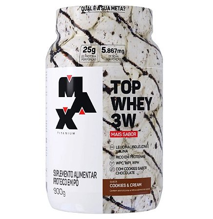 TOP WHEY 3W 900GR COOKIES