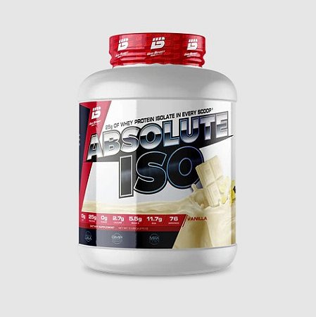ABSOLUTE ISO WHEY 1,8 KG BAUNILHA
