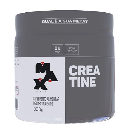 CREATINA MONOHIDRATADA  300GR - MAX TITANIUM