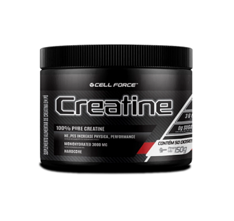 CREATINA  MONOHIDRATADA 100% PURA 150GR - CELL FORCE