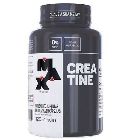 CREATINA 120 CAPS - MAX TITANIUM