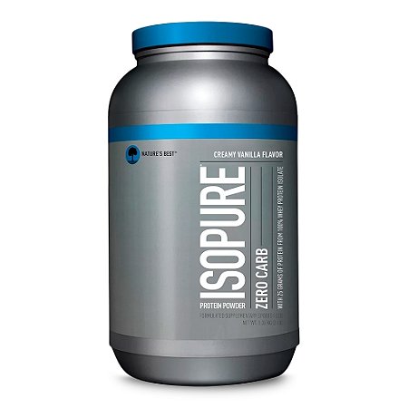 WHEY ISOLADO ISOPURE ZERO CARB 1.36 KG (3LBS) BAUNILHA