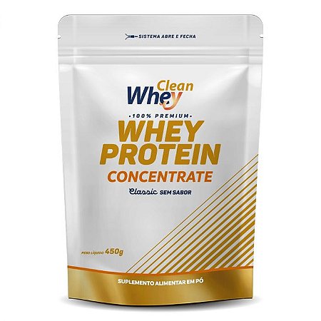 CLEAN WHEY PROTEIN CONCENTRADO 450g NEUTRO