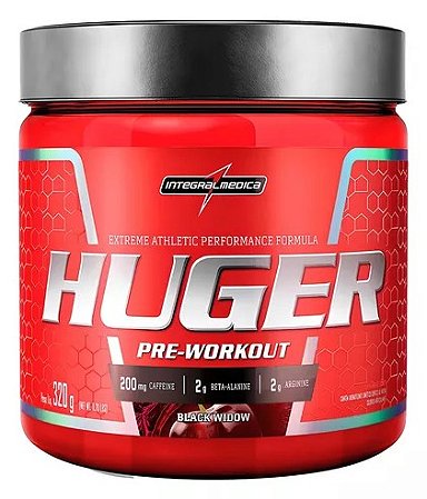 HUGER PRE WORKOUT 320GR BLACK WINDOW