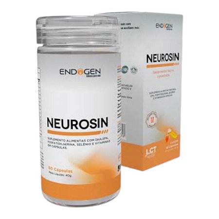 NEUROSIN (Saúde Mental, Foco e Concentração) 60 CAPS - ENDOGEN